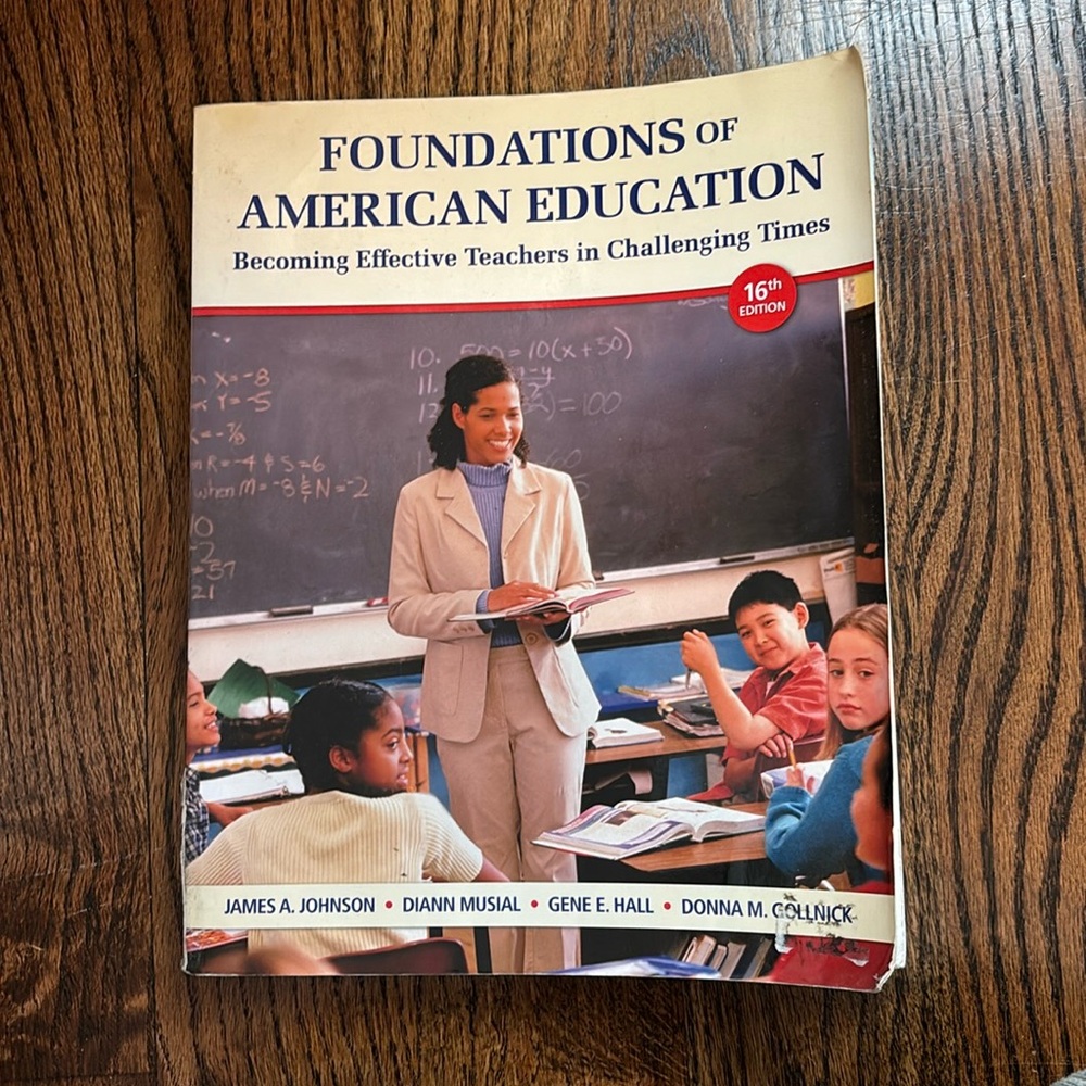 Foundations of American education 16th edition